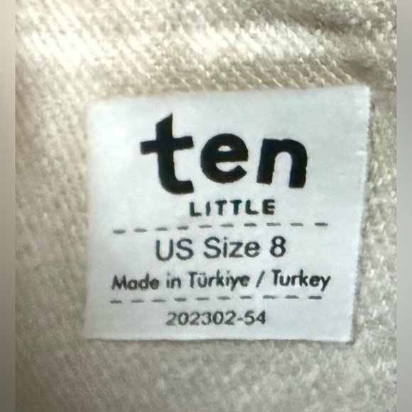 Ten Little Toddler Size 8 Green Velcro Shoes - Picture 4 of 4